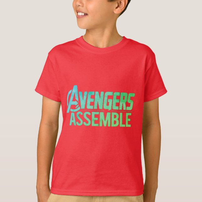 Avengers Assemble T Shirt (Framsida)