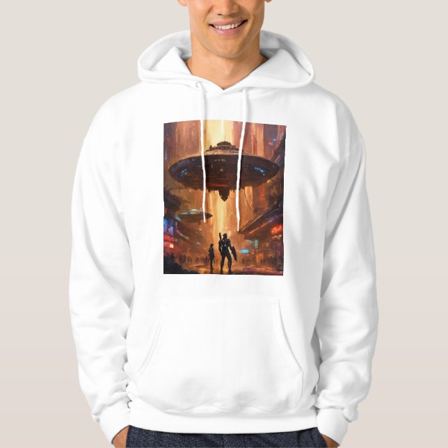 "Avengers Assembly: Ultimate Hero Squad T-Shirt" Hoodie (Framsida)