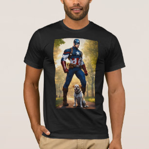Avengers-bild tryckt T Shirt