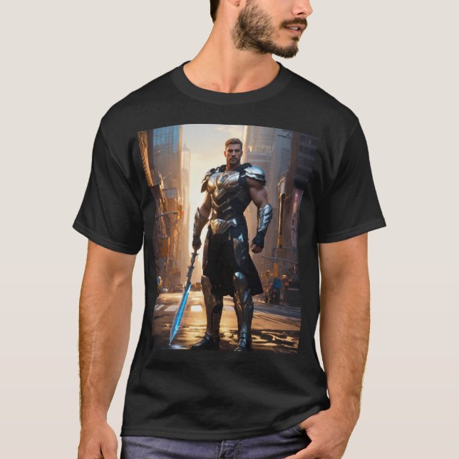 Avengers förenade: Epic City Defence T Shirt (Framsida)