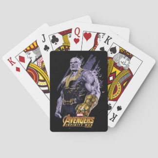 Avengers: Oändlighet Krig | Thanos Shattered Graph Spel Kort