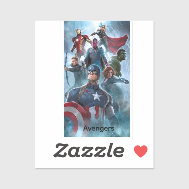 Avengers sticker klistermärken (Ark)