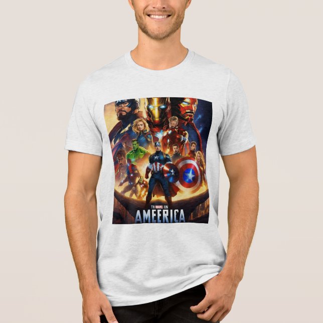 Avengers: Strider mot jordens öde T Shirt (Framsida)