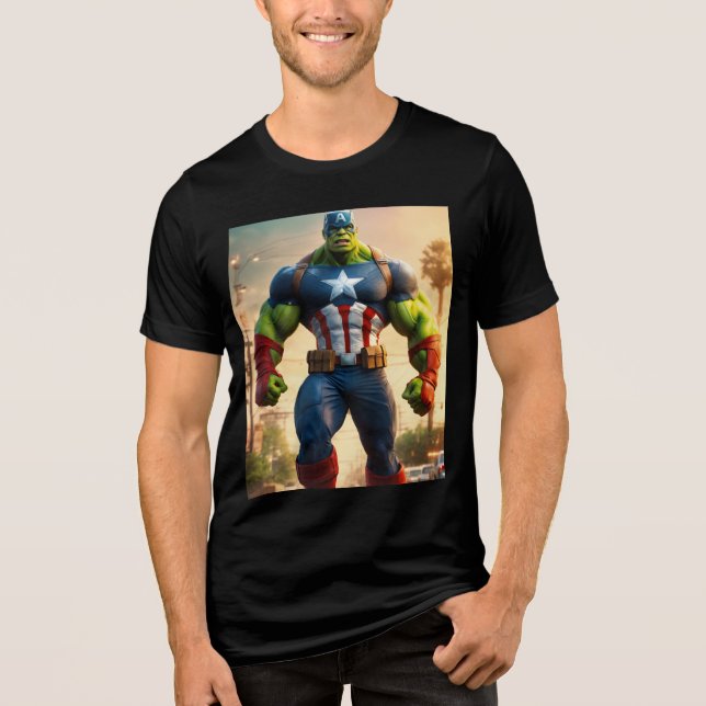 Avengers vs Mutants Urban Showdown T-Shirt (Framsida)