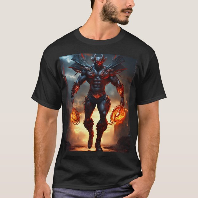 "Avengers vs. Necromancers: Clash in the Necropoli T Shirt (Framsida)