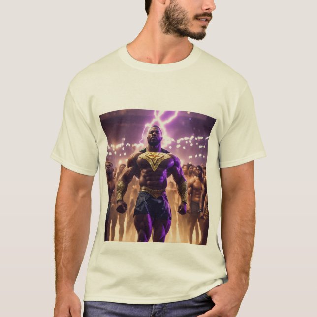 : Avengers vs Robots - Lab Showdown Tee (Framsida)