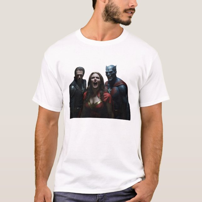 Avengers vs. Vampires T Shirt (Framsida)