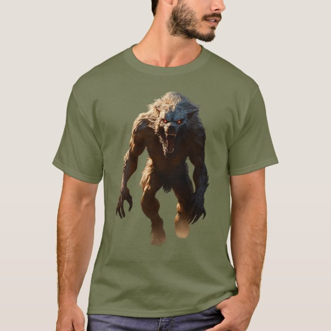 Avengers vs. Werevarg Fury T Shirt (Framsida)