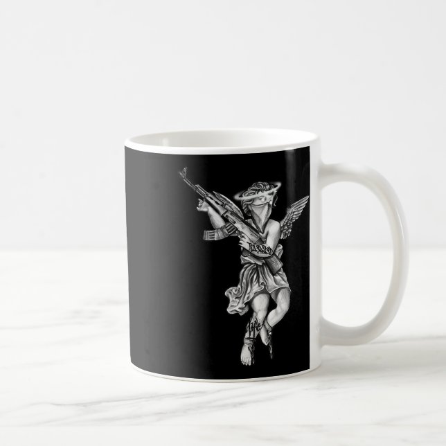Avenging Angel Sinner Chicano Tattoo Kaffemugg (Höger)