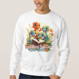 Aventures Infinies avec Tonton Lång Ärmad Tröja