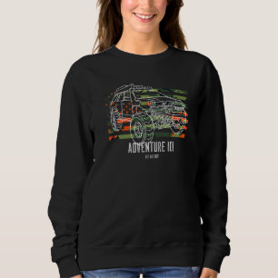 Äventyr 101 4springer Jakt i Camo USA flagga T Shirt