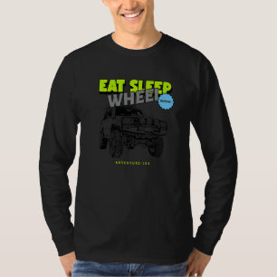 Äventyr 101 Ät Sov Hjul Upprepa 80 Series Cru T Shirt