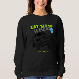 Äventyr 101 Ät Sov Hjul Upprepa 80 Series Cru T Shirt