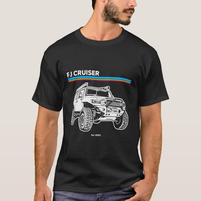 Äventyr 101 Fj Cruiser T Shirt (Framsida)