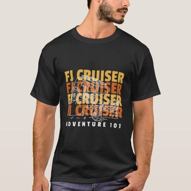 Äventyr 101 Fj Cruiser T Shirt (Framsida)