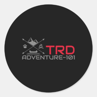 Äventyr 101 Trd Perforce off-Road Runt Klistermärke