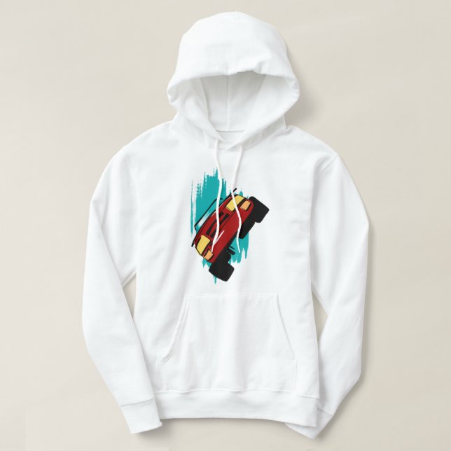 Äventyr 4x4 hoodie (Design framsida)