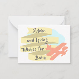 Äventyr Advice-kort för Baby Rådkort