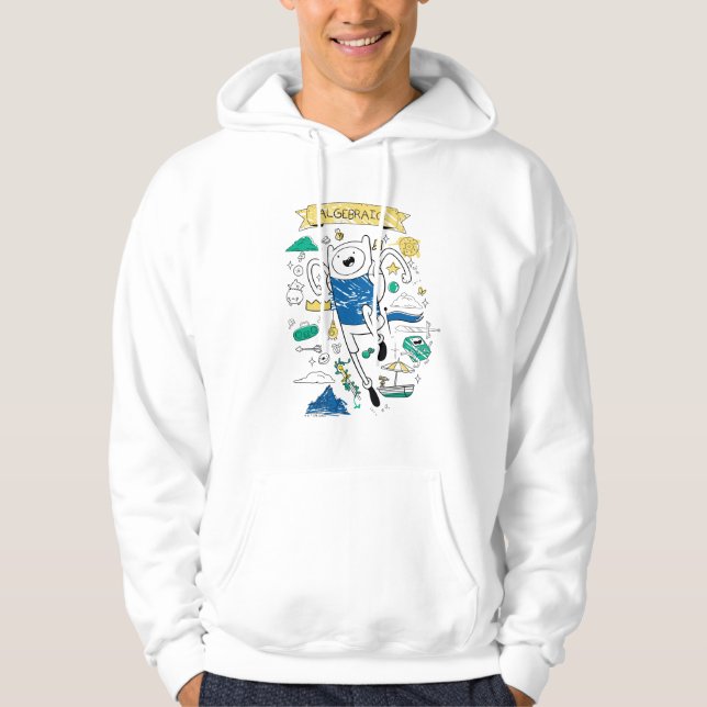 Äventyr | "Algebraic" finskiss Hoodie (Framsida)