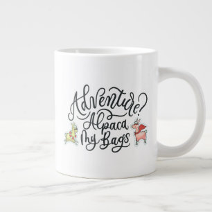Äventyr? Alpaca Mina väskor Jumbo Mugg