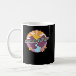 äventyr är där ute kaffemugg