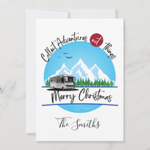 Äventyr är det bästa julkortet för RV Julkort