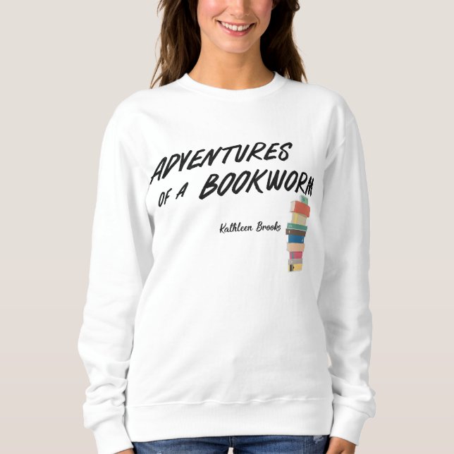 Äventyr av en bokorm t shirt (Framsida)