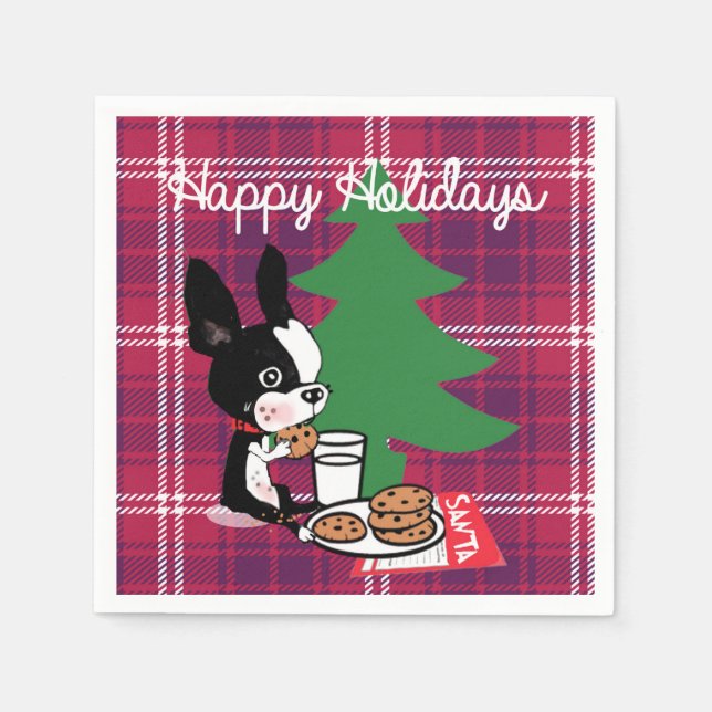 Äventyr av Mirabelle Holiday z18 cocktail napkin Pappersservett (Framsidan)