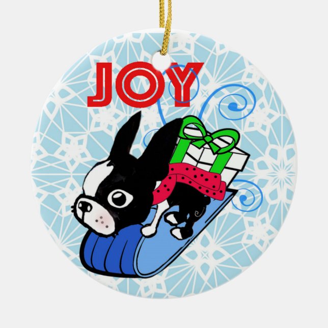 Äventyr av prydnaden för Mirabelle Holidayz18 Julgransprydnad Keramik (Framsidan)