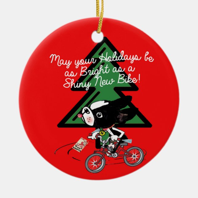 Äventyr av prydnaden för Mirabelle Holidayz18 Julgransprydnad Keramik (Framsidan)