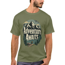 Äventyr Awaits - äventyr älskare t-shirt