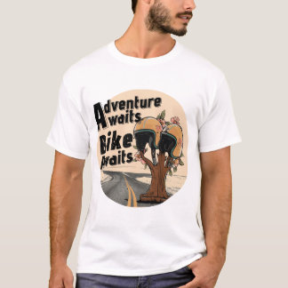 Äventyr Awaits, Bike Awaits T Shirt