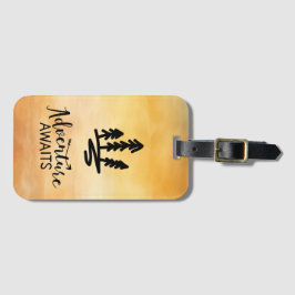 Äventyr Awaits Camping Forest Bagagebricka