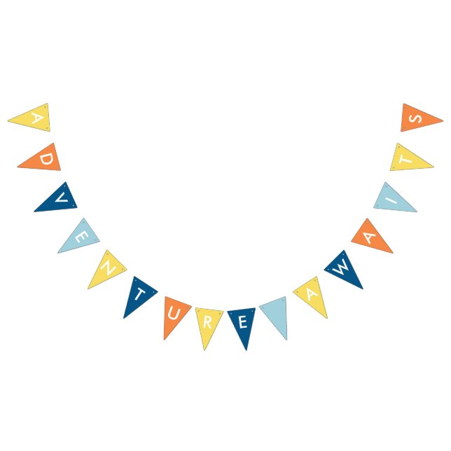 Äventyr Awaits Flagga-banderoll Vimplar (Alla)