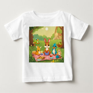 "Äventyr Awaits: Kids’ Graphic Tee" "Roligt och Ro T Shirt