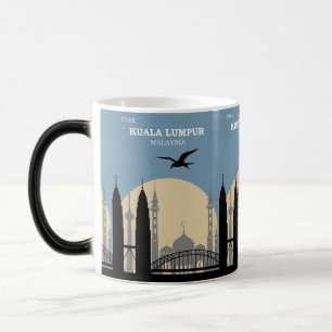 Äventyr Awaits: Kuala Lumpur Malaysia Travel Magisk Mugg