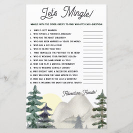 Äventyr Awaits! Låt oss Mingle! Barnstödsspel