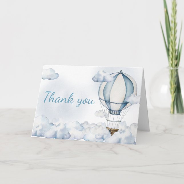 Äventyr Awaits Luftballong Tack Kort (Framsida)