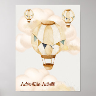 Äventyr Awaits Neutralt Poster