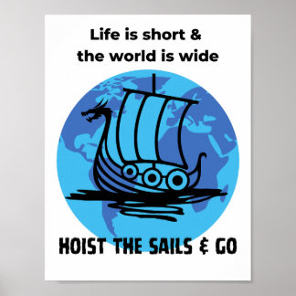 Äventyr Awaits Poster