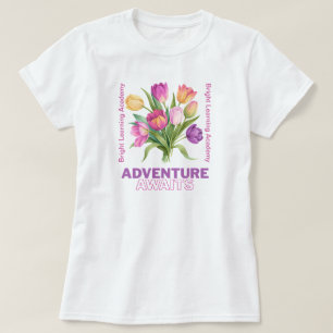 Äventyr Awaits School Spirit Teacher T Shirt