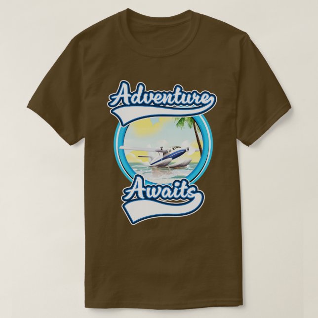 Äventyr Awaits T Shirt (Design framsida)