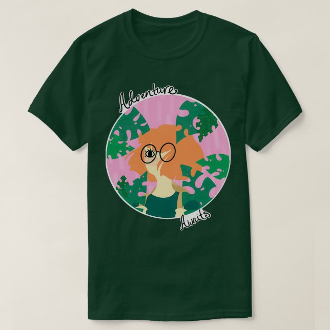 Äventyr Awaits T Shirt (Design framsida)