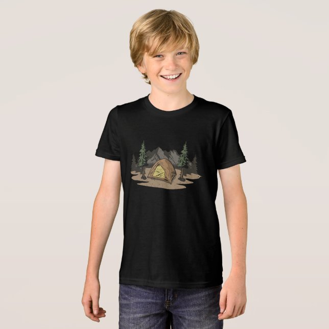 Äventyr Awaits T Shirt (Framsida Full)