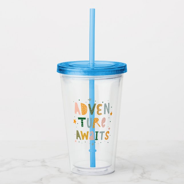 Äventyr Awaits Take Away Mugg (Framsida)