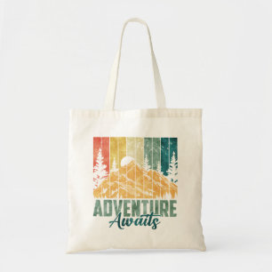 "Äventyr Awaits" Tote Bag Tygkasse