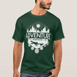 Äventyr Awaits White Version T Shirt