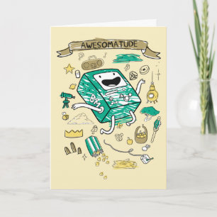 Äventyr   "Awesomatud" BMO Sketch Kort