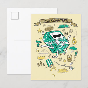 Äventyr "Awesomatud" BMO Sketch Vykort
