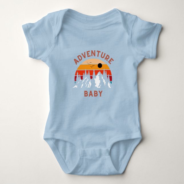 Äventyr Baby T Shirt (Framsida)